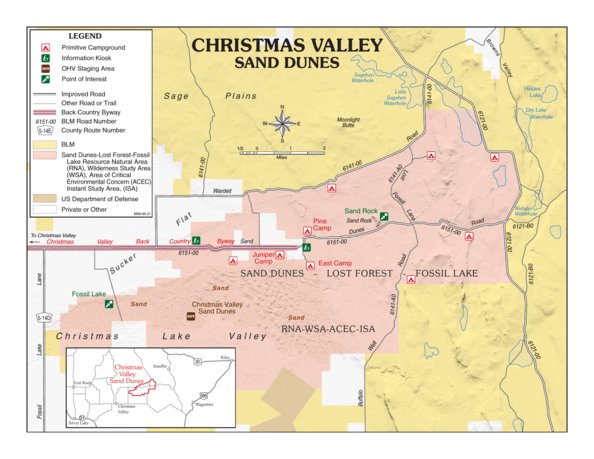 Christmas Valley Ohio Map - Vintage Map