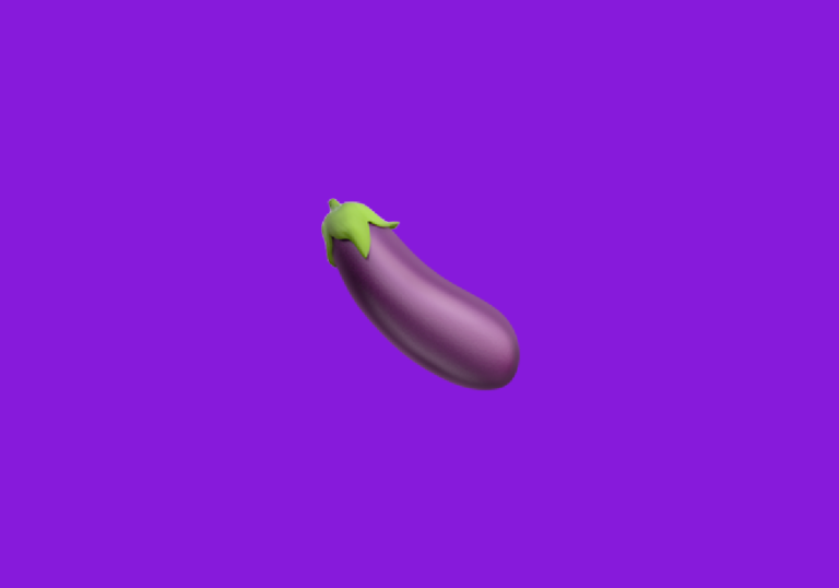 what does eggplant emoji mean