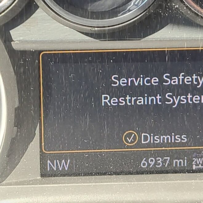 What Does Service Safety Restraint System Mean