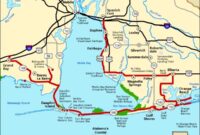 Map Of Gulf Coast Alabama