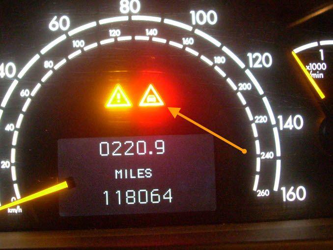 What Does Red Triangle Mean In Car