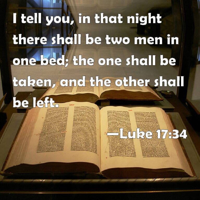 What Does Luke 17 34 Mean