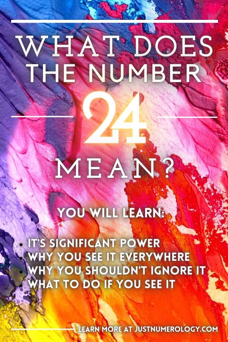 What Does The Number 24 Mean Biblically