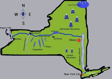 Colonial Maps of New York