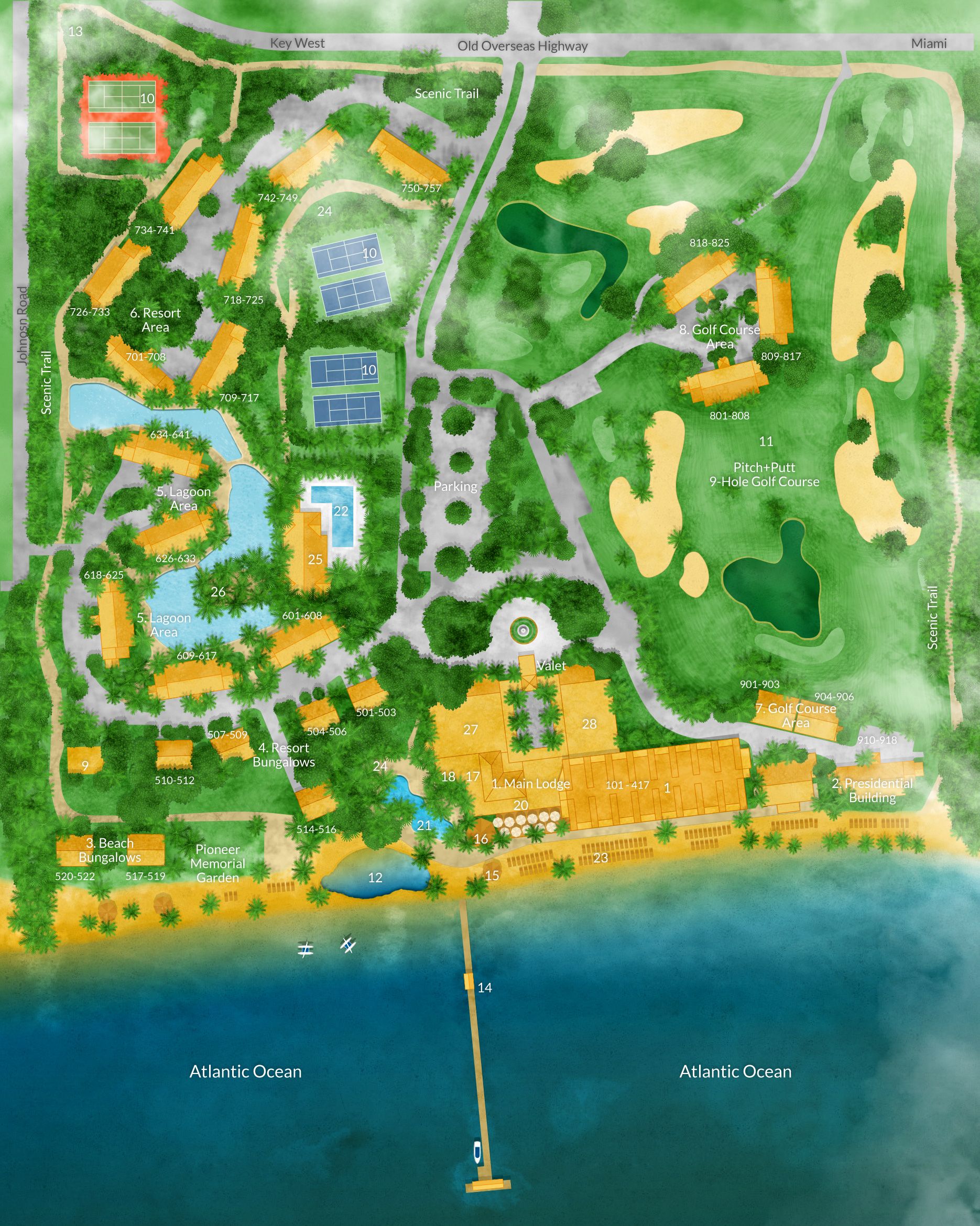 Exploration map of Cheeca Lodge & Spa