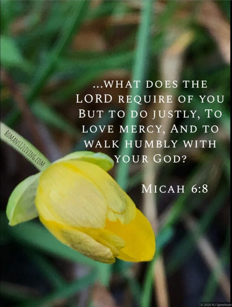 What Does It Mean To Walk Humbly With God