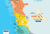 Map Of Coastal Cities In California