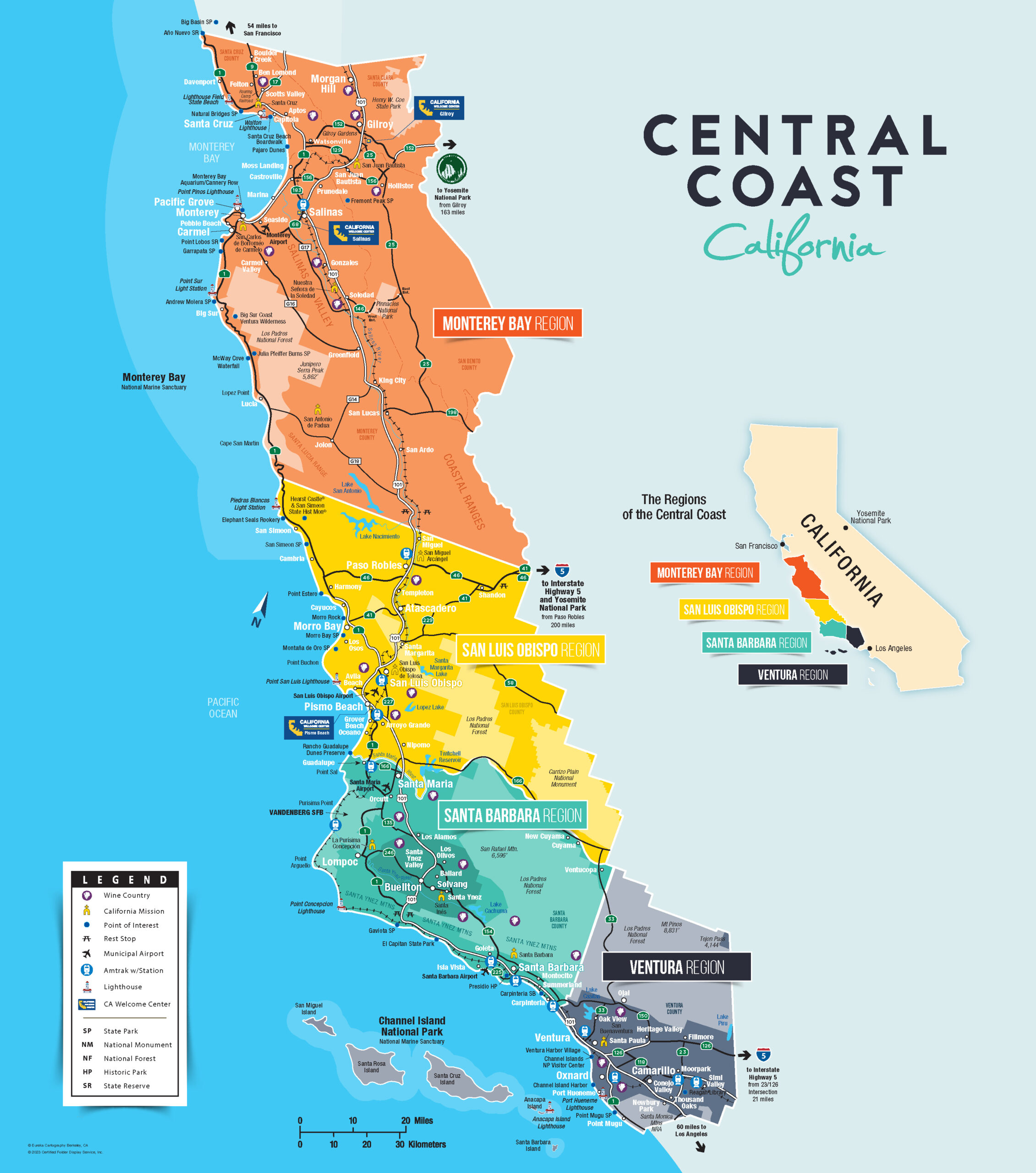 Maps - California Central Coast