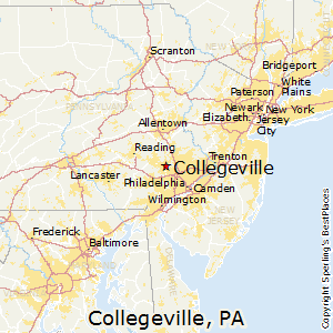 Visual Representation of Collegeville, PA