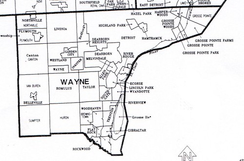Wayne County Map on Flickr