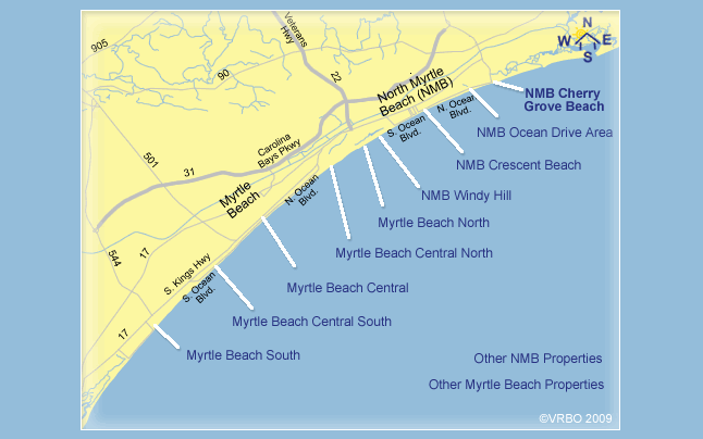 Cherry Grove Beach Vacation Rentals