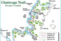 Map Of Chattooga River