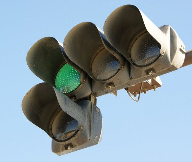 What Does Blue Traffic Light Mean