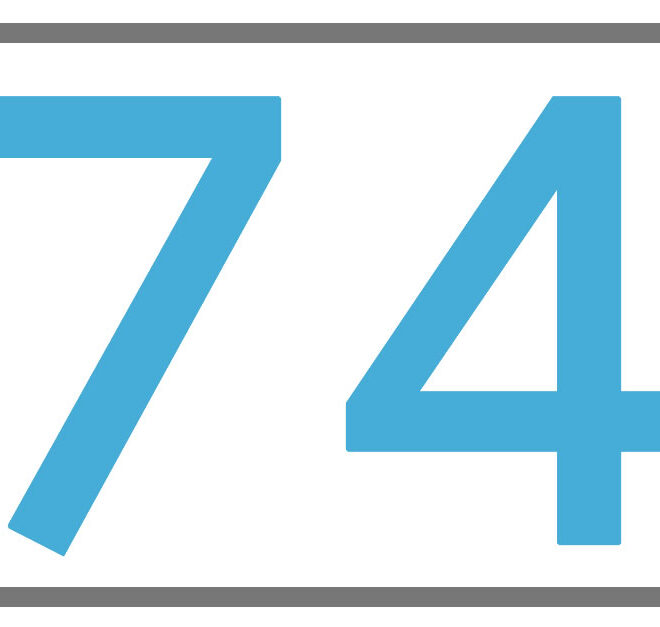 What Does The Number 74 Mean