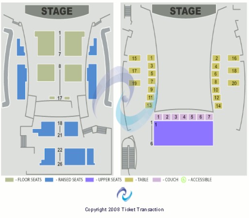 Voodoo Café and Lounge Map