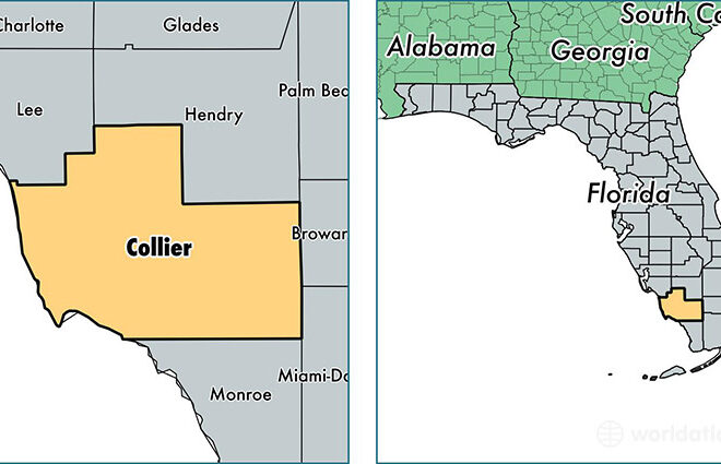 Map Of Collier County Fl