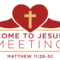 What Does Come To Jesus Meeting Mean
