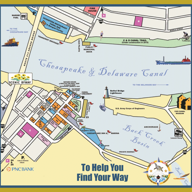 Map Of Chesapeake City Maryland
