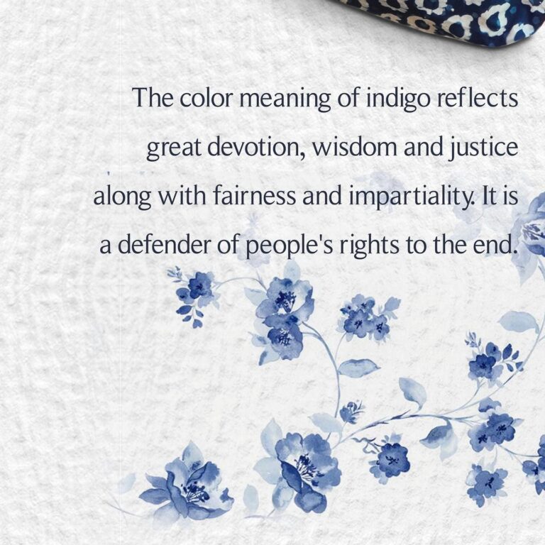 What Does The Color Indigo Mean In The Bible
