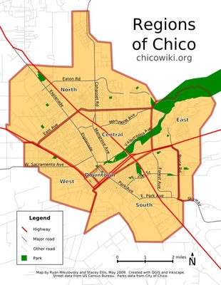 Geography - Chico - LocalWiki