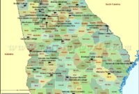 Map Of Colleges In Georgia