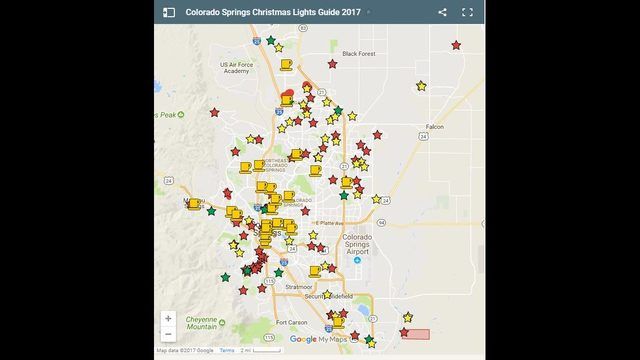 Colorado Springs Christmas lights guide