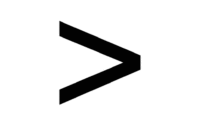 what does greater than sign mean