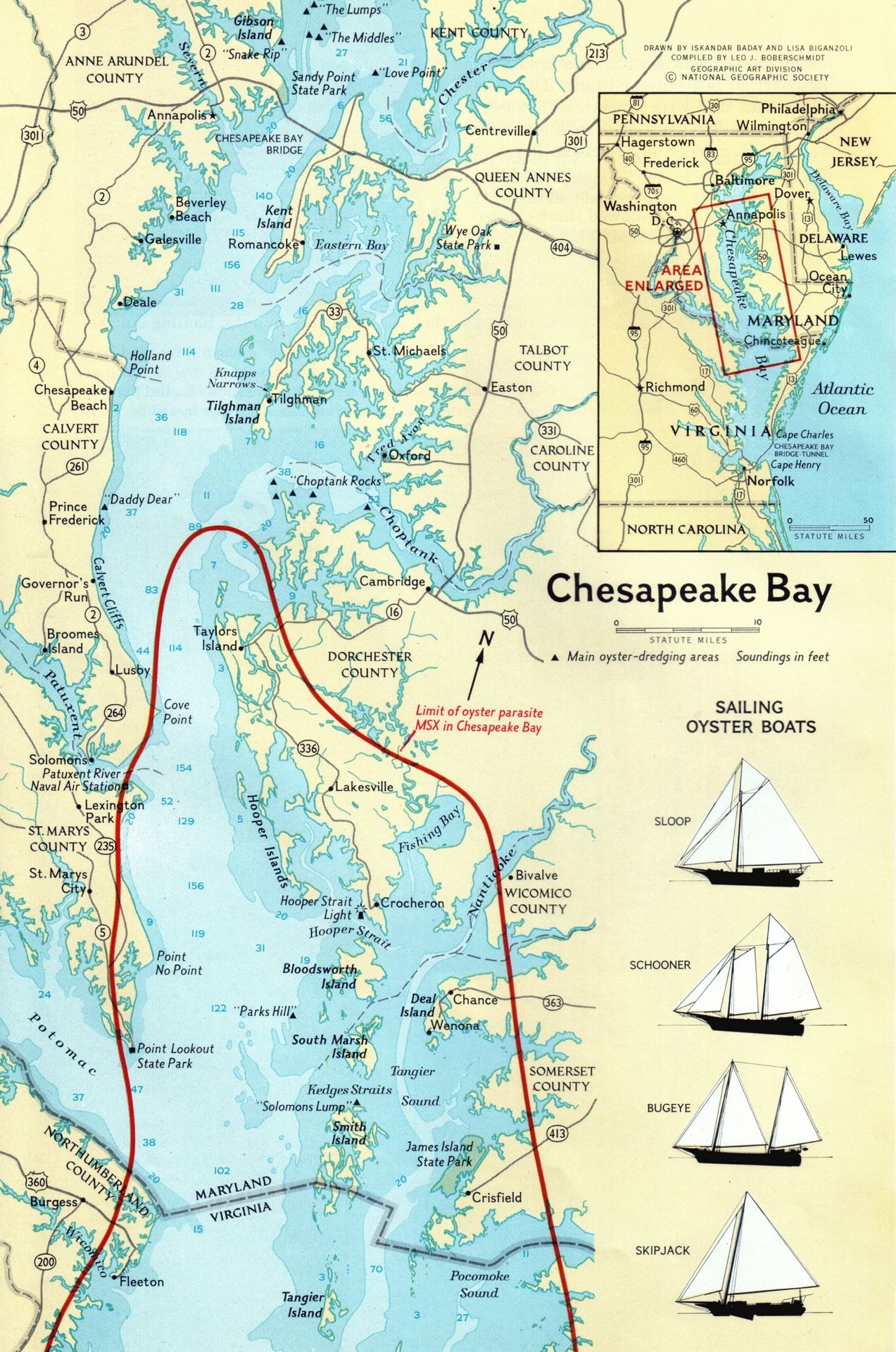 Mid-Century Geographic | Chesapeake bay bridge, Chesapeake, Virginia