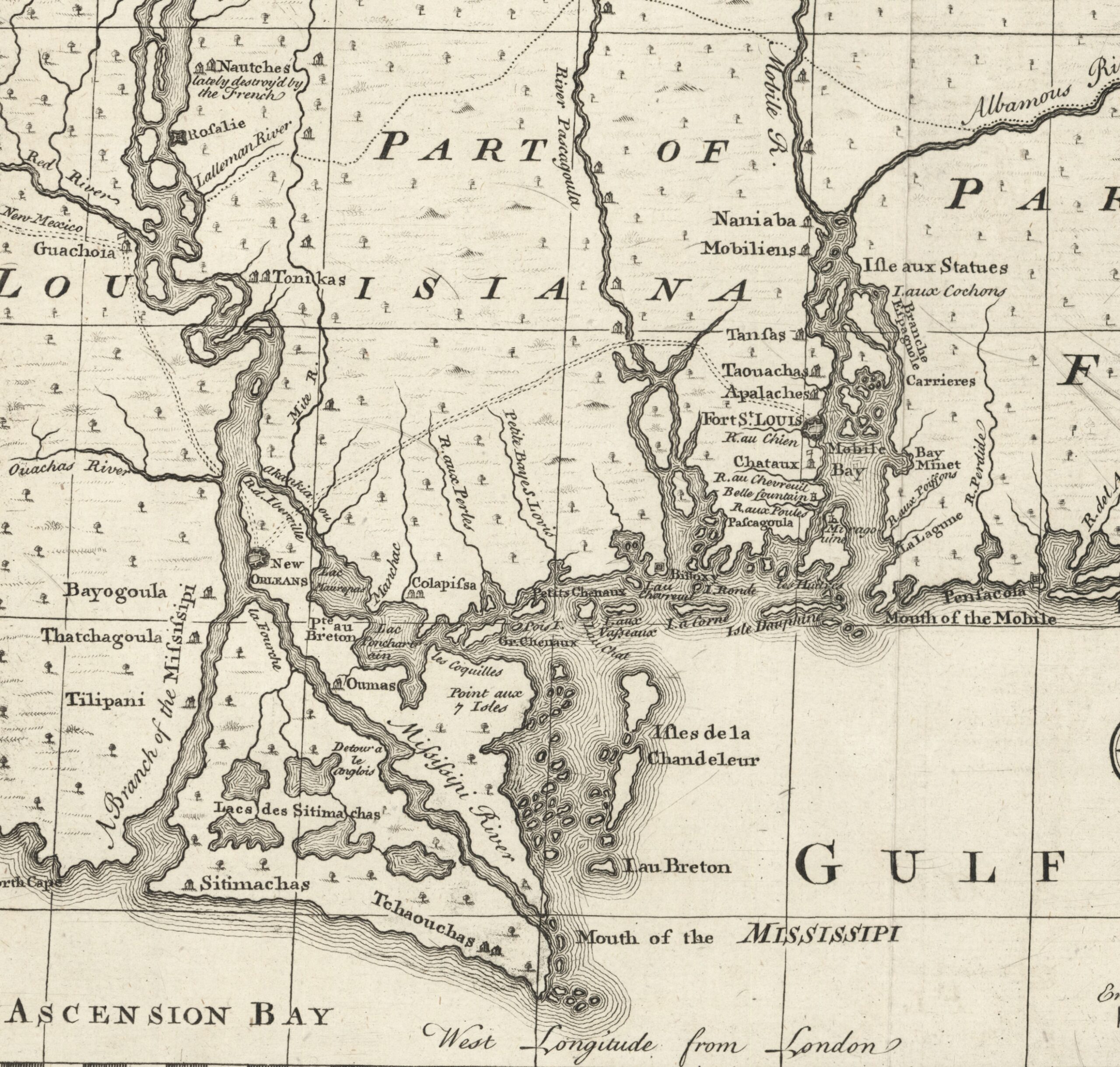 The first large-scale map of the Georgia Colony - Rare & Antique Maps