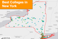 Map Of Colleges In New York