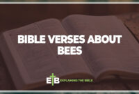 What Do Bees Mean In The Bible