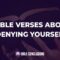 What Does Denying Yourself Mean In The Bible