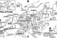 Map Of Cody