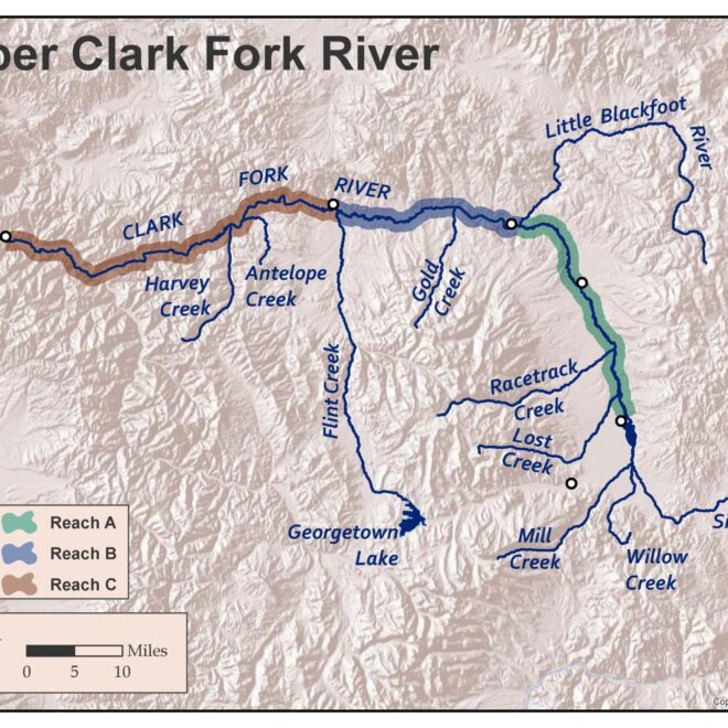 Map Of Clark Fork River