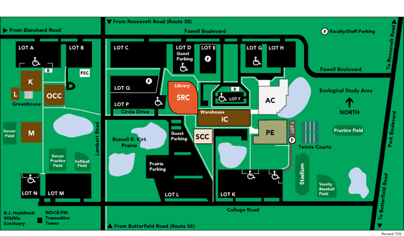 Cod Indio Campus Map