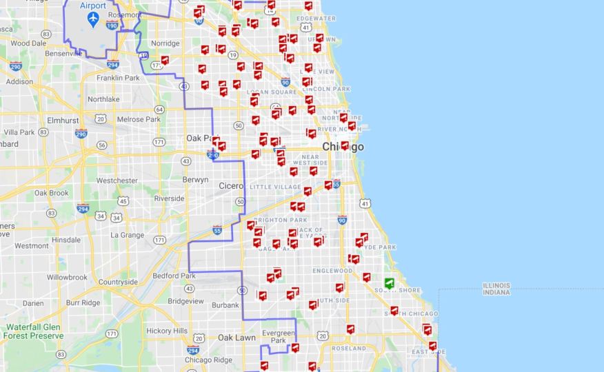 Camera Locations in Chicago
