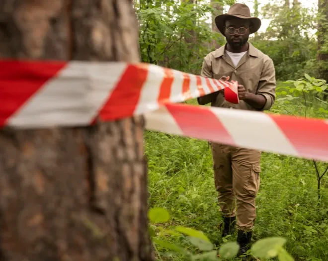 What Does Red Caution Tape Mean