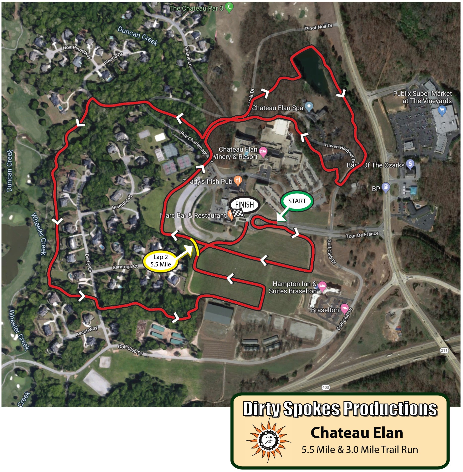 Chateau Elan Muscadine Run