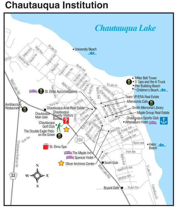 Maps & Guides for Chautauqua County