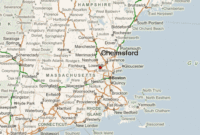 Map Of Chelmsford Massachusetts