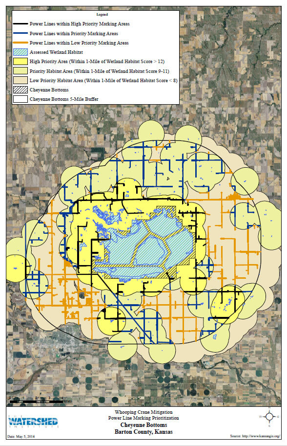 Whooping Crane Map