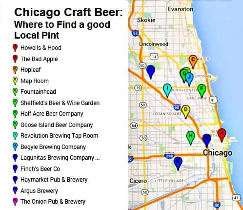 Chicago Craft Beer: Where to Find a Good Local Pint