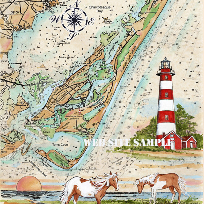 Map Of Chincoteague