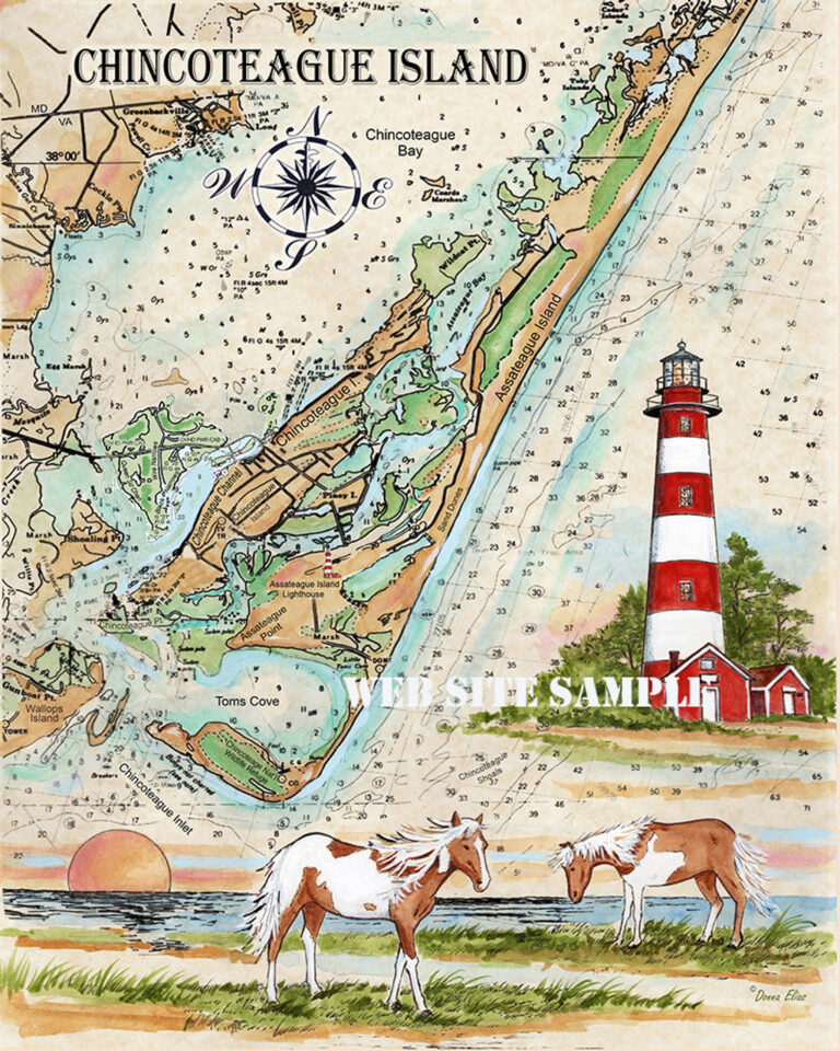 Map Of Chincoteague