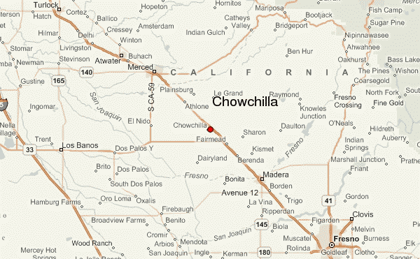 Comprehensive Map of Chowchilla