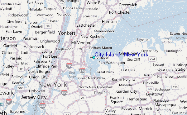 Tide Station Location Guide for City Island