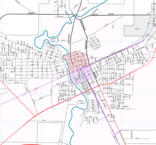 Map Of Clarksdale Ms