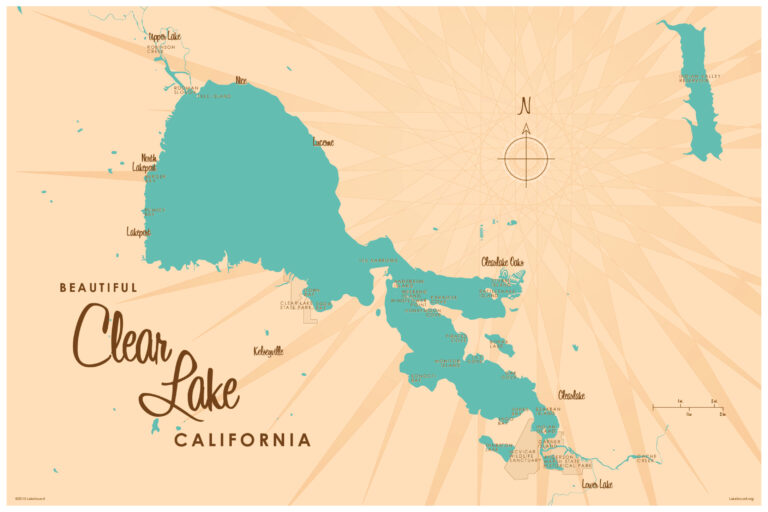 Map Of Clearlake