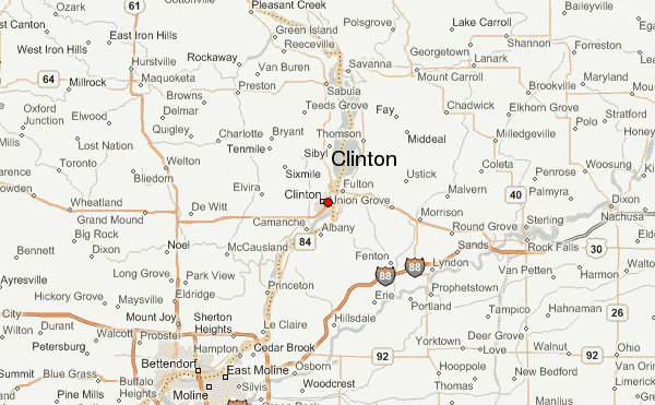 Guía Urbano de Clinton, Iowa