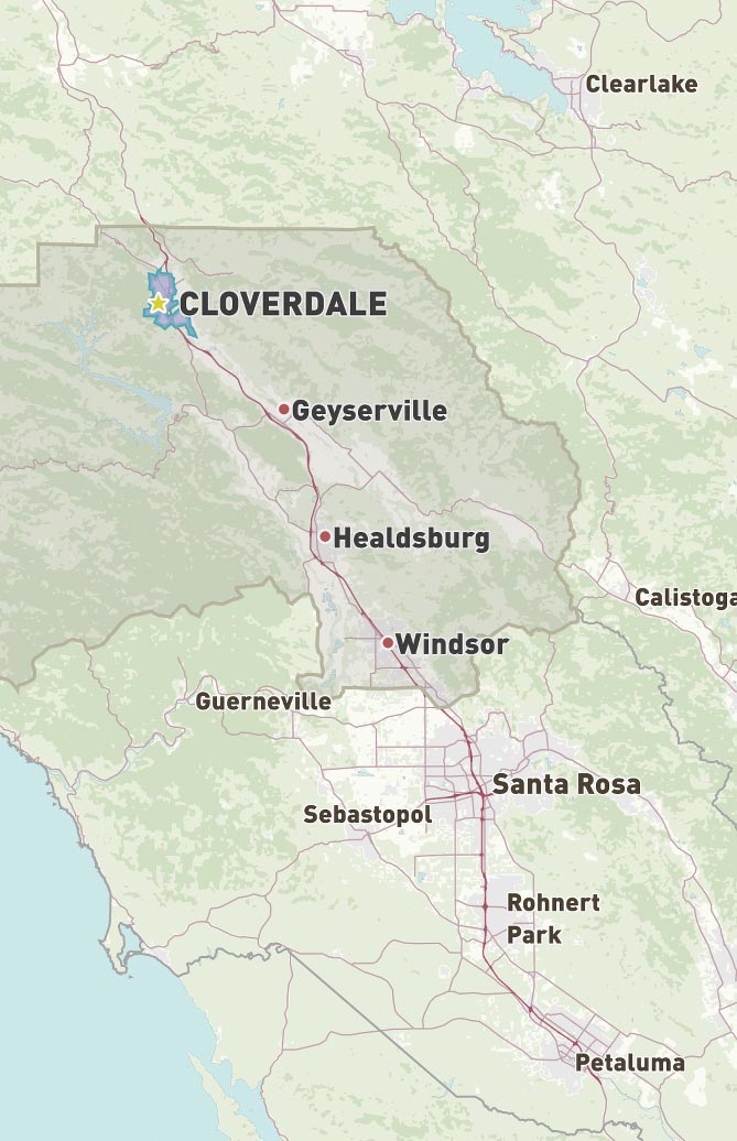 Cloverdale, California Travel Guide